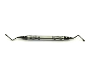 Surgical Curette Lucas & Serrated Premium Black