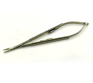 Castrovejo Needle Holder with Scissor