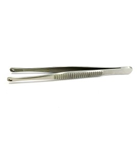 Tissue Forcep Straight with Suture Hole